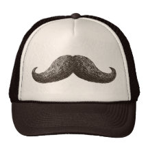 La Moustache Mesh Hats