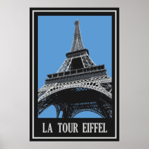 La Tour Eiffel Poster