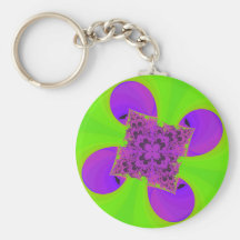 La Viola Astratta Key Chain