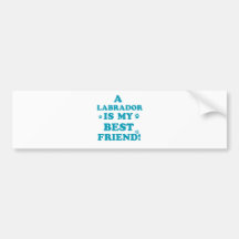 Labrador designs bumper stickers