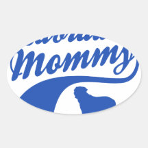 labrador Mummy Stickers