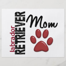 Labrador Retriever Mum 2 Custom Flyer