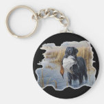 Labrador with Duck- Duck Hunting Keychains