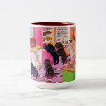 Labradors in the Kitchen Painting Coffee Mug