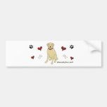 LabYellow Bumper Sticker