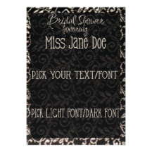 Lace Bridal Shower Invitation