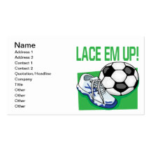 Lace Em Up Business Card
