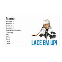 Lace Em Up Business Card
