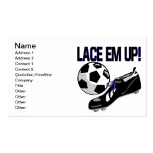 Lace Em Up Business Card