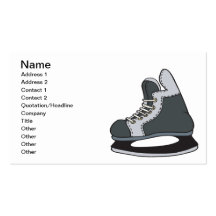 Lace Em Up Business Card Template
