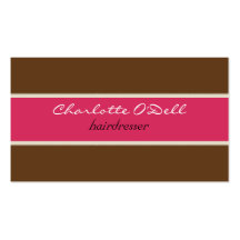 lace; pink// brown business card template