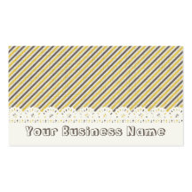 Lace & Stripe Business Card