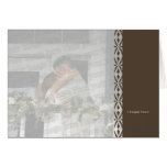 Lace Thank You Greeting Card