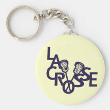 Lacrosse Letters Key Chain