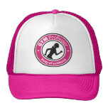 Ladies 'Gym Professor' Hat (Hot Pink) hats
