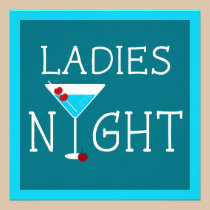 Ladies Night Bachelorette  Party  Invitation invitations