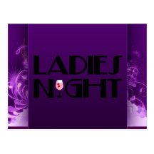 Ladies Night Post Cards
