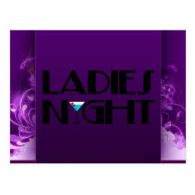 Ladies Night Post Cards