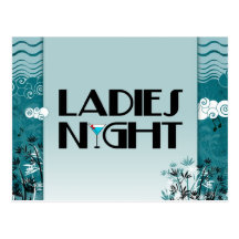 Ladies Night Post Cards