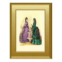Ladies of the family post cards