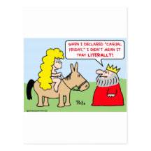 lady godiva casual friday post cards