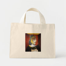 Lady in a Fancy Hat Tote Bag