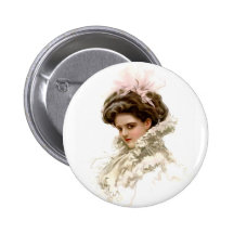 Lady in Profile Pins