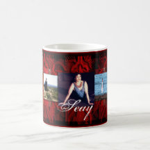 Lady In Red Coffee Mug