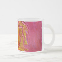 Lady in Red Coffee Mug