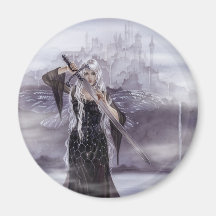 Lady of Avalon Magnet