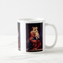Lady Of The Rosary Coffee Mug