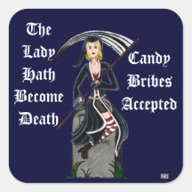 Lady Reaper 2 Stickers