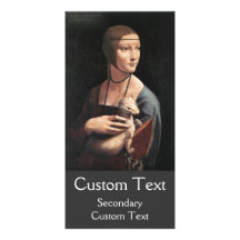 Lady with an Ermine Photo Card Template