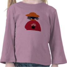Lady with Flowers Shirt