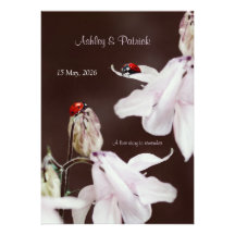 Ladybird Love  Wedding Invitation