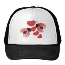 Ladybug Love Hats