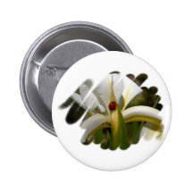 Ladybug on Iris Button