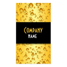 Lager Drops Business Card