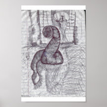 Lair of the wurm poster