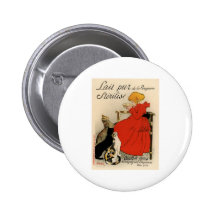 Lait Pur Pinback Button