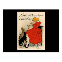 Lait Pur Postcard