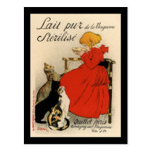 Lait Pur Postcard