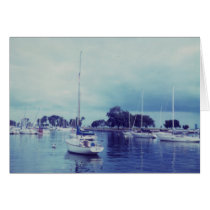 Lake Michigan Boats - Notecards cards
