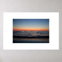 lake michigan sunset, 2006 posters