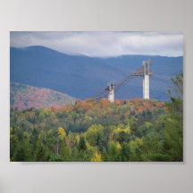Lake Placid Ski Jumps Print