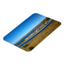 Lake Rectangle Magnets