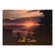 Lake Tahoe at Sunrise Party Invitation