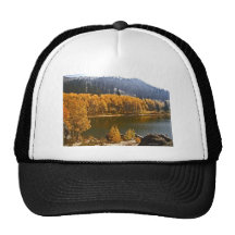 Lake Tahoe in the Fall / Winter Landscape Trucker Hat