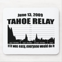 Lake Tahoe Relay Mouse Pads
