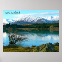 Lake Tekapo, New Zealand Posters